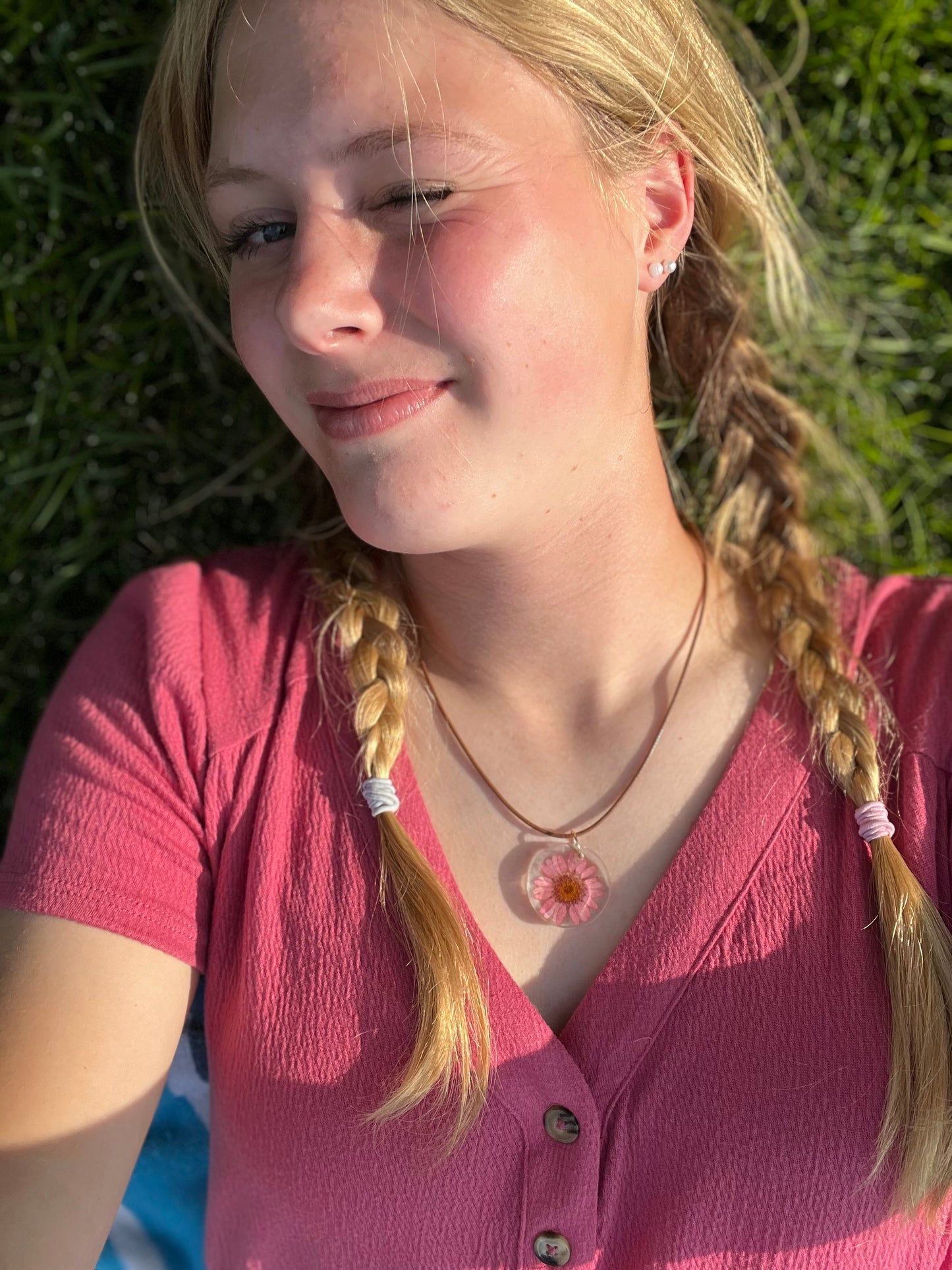 Boho Daisy Necklace