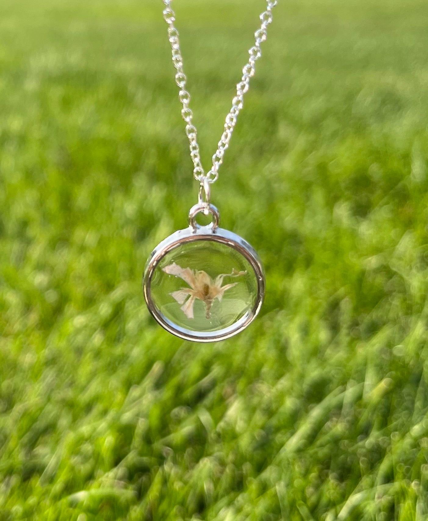 Floral Spray Necklace