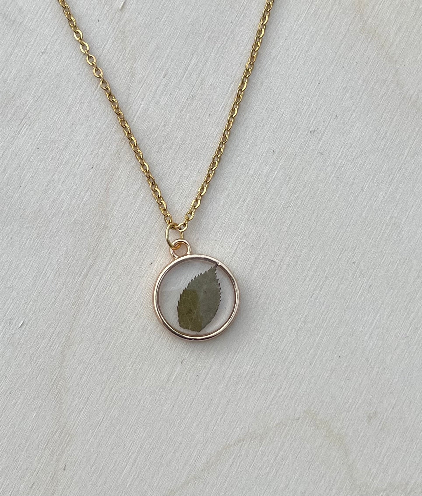 Leaf Me Alone Necklace