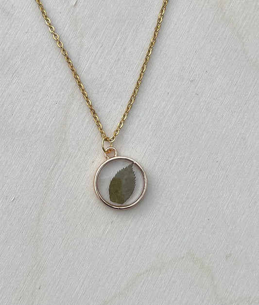 Leaf Me Alone Necklace