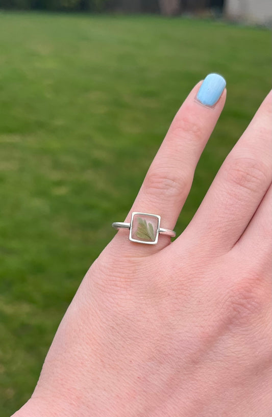 Micro Fern Ring Size 6