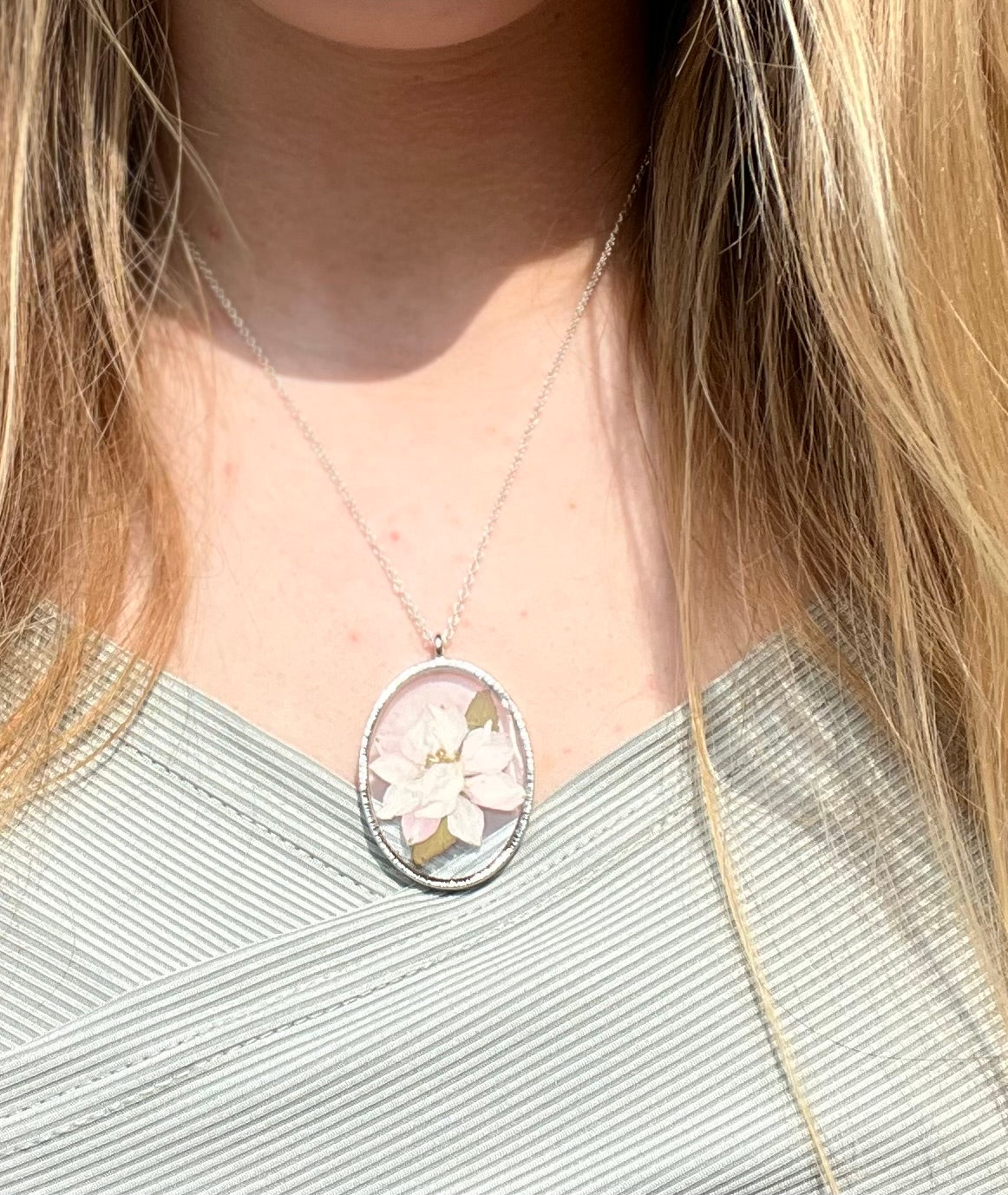 Pink Posie Necklace