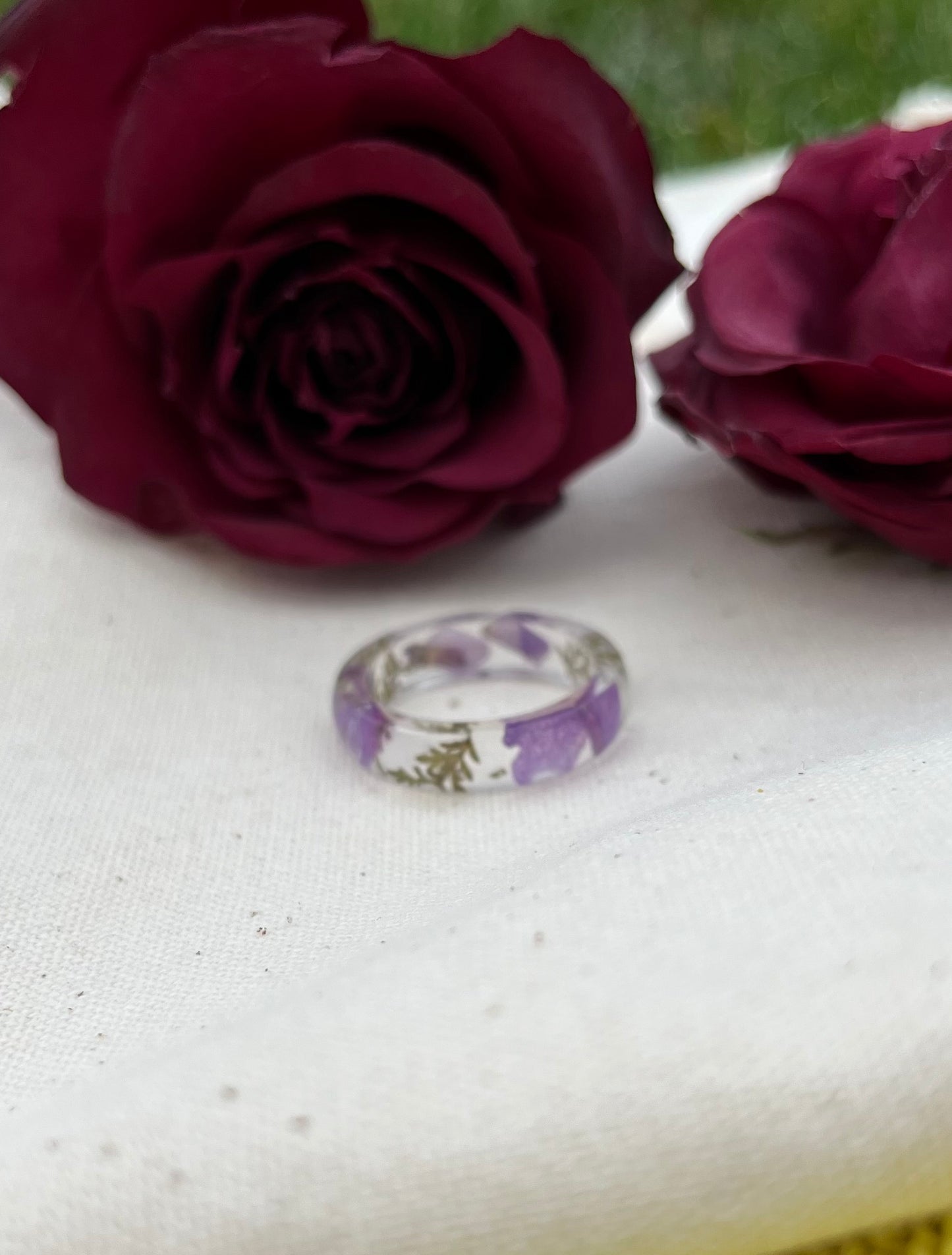 Pretty In Purple Ring Size 9