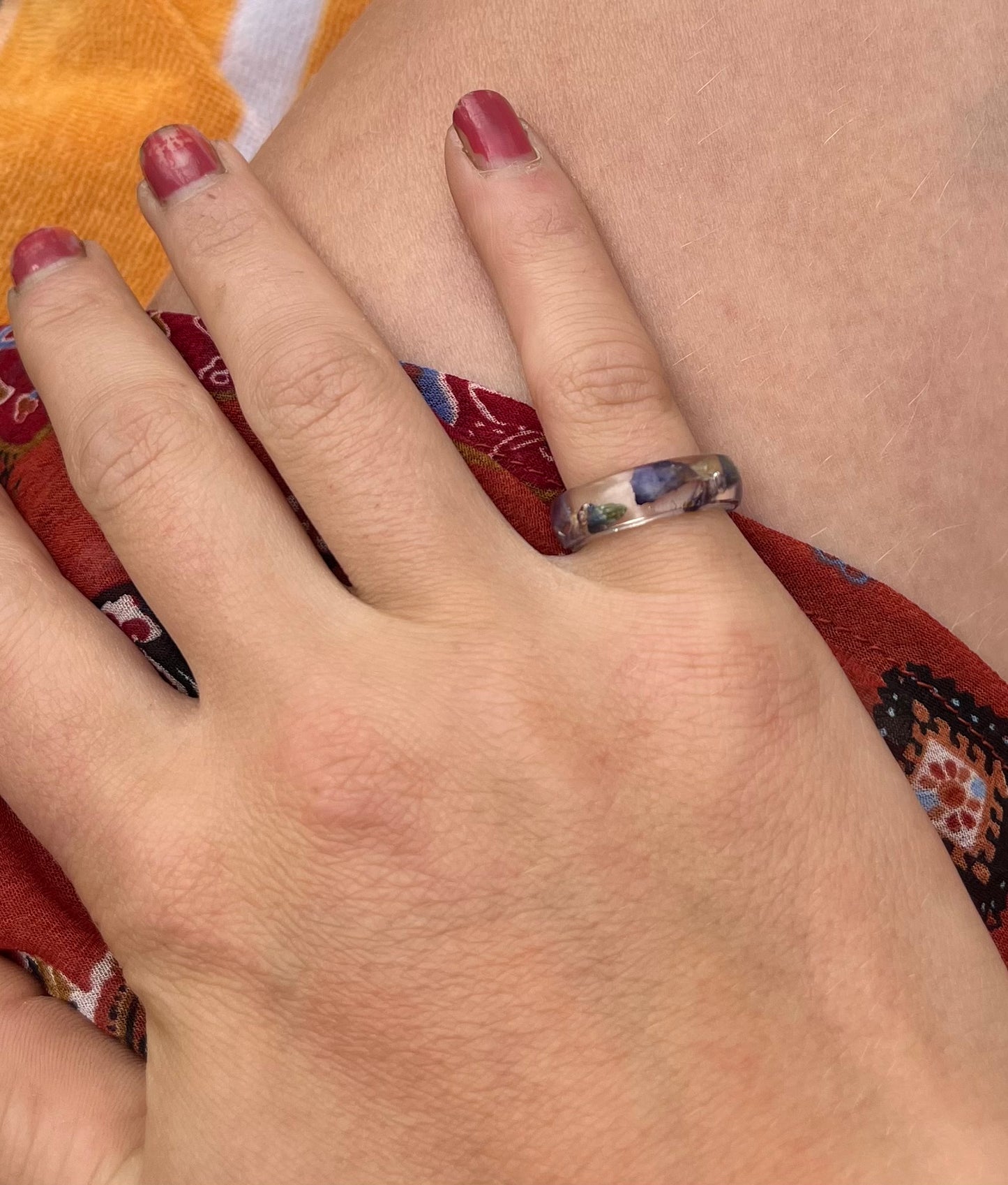 Indigo Ring size 5