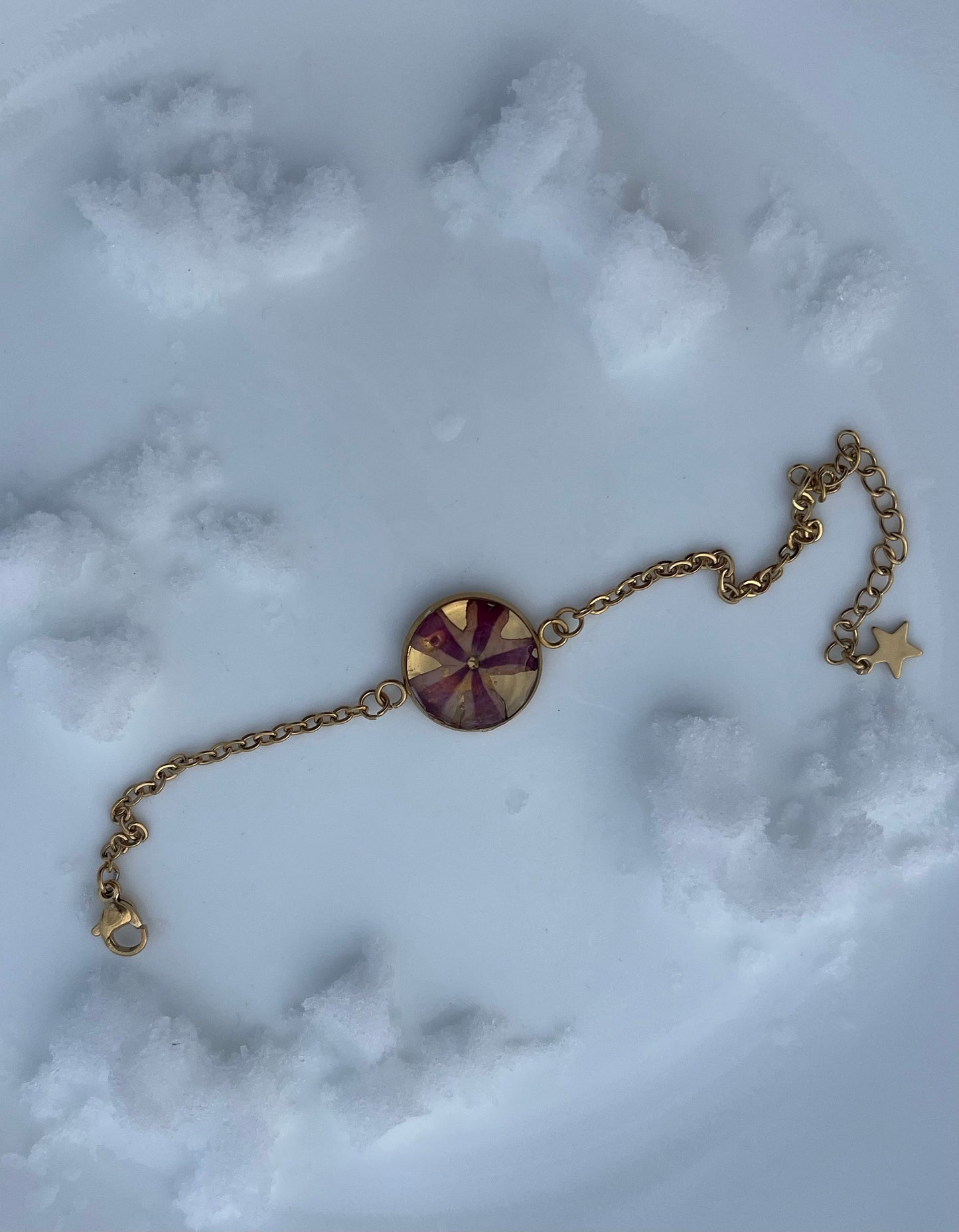 Striped Verbena Bracelet