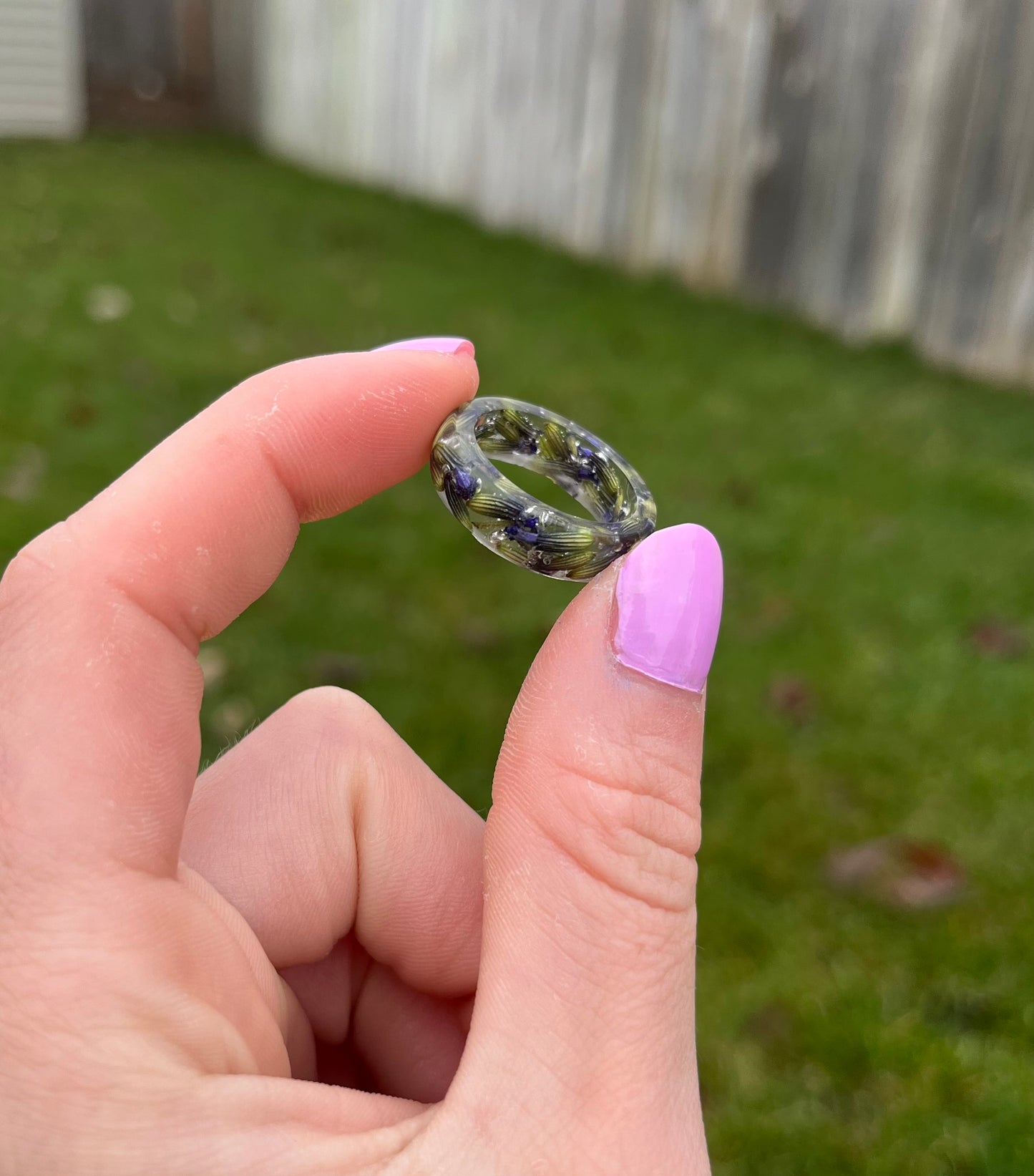 Lavender Girl Ring Size 6