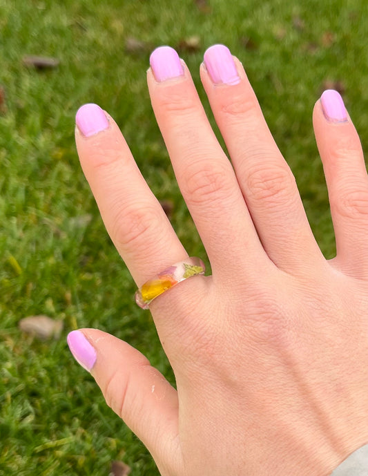 Watercolor Ring Size 8
